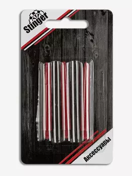 Хвостовики для дротиков дартс Stinger, 3шт., нейлон, длина 48мм, Черный