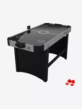 Игровой стол - аэрохоккей DFC ROWAN, Черный
