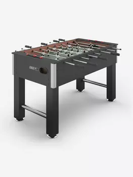 Игровой стол UNIX Line Футбол - Кикер (140х74 cм) Black, Черный