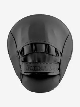 Изогнутые тренерские лапы ULTIMATUM BOXING, Черный