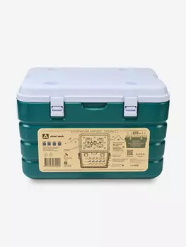 Изотермический контейнер тм "Арктика", 60 л, арт. 2000-60, аквамарин, Зеленый