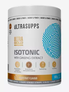 Изотоник Ultrasupps "Грейпфрут", 500 г, Белый