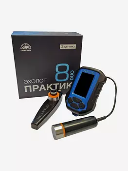 Эхолот "Практик 8 DUO", Черный