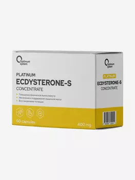 Экдистерон Optimum System S, 60 шт, Белый