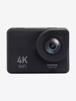 Экшн-камера Digma DiCam 850 4K, WiFi, черный, dc850, Черный