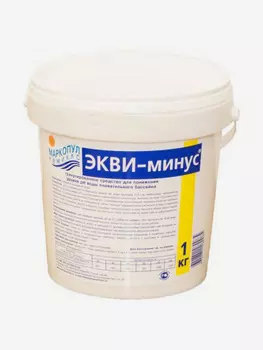 Экви-минус порошок, ведро 1 кг, Белый