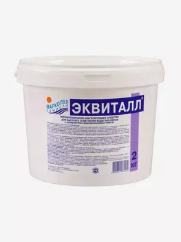 Эквиталл коагулянт, таблетки медленного действия в картридже, ведро 2 кг, Белый