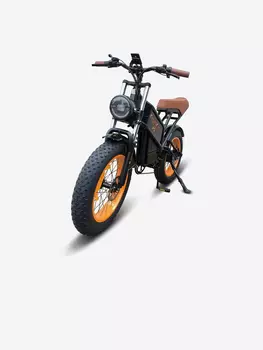 Электрофетбайк KUGOO Kirin V5 GL, черный, до 120 кг, Черный