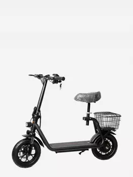 Электросамокат Kugoo C1 PLUS, Черный