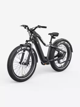 Электровелосипед на толстых шинах OKAI EB50 Ranger, 26"x4", 750W, Черный