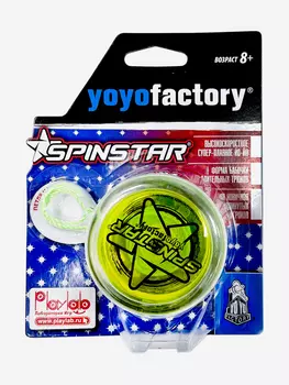 Йо-йо YoYoFactory SpinStar Желтый, Желтый