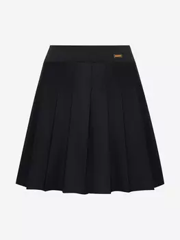 Юбка женская RAQUETA SPORT плиссе High-grade,Total Black, Черный
