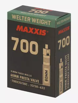 Камера Maxxis 700 С велониппель, Черный