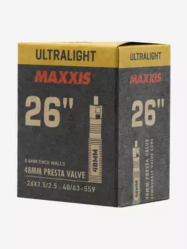 Камера Maxxis Ultralight, 26x1.50/2.50, LFVSEP48, Черный