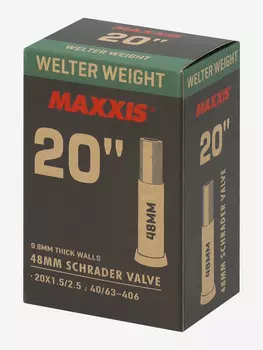 Камера Maxxis Welter Weight 20'' автониппель, Черный