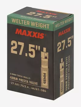Камера Maxxis Welter Weight 27.5" велониппель, Черный