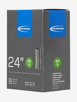 Камера Schwalbe AV9 24'' автониппель, Черный