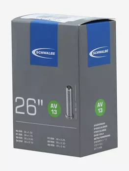 Камера Schwalbe Schrader AV13 26'' автониппель, Черный