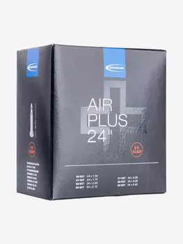 Камера Schwalbe SV10 Air Plus 24'', велониппель, Черный