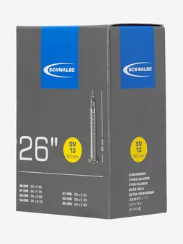Камера Schwalbe SV13 26'' велониппель, Черный