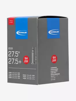 Камера Schwalbe SV21F Freeride 27.5" велониппель, Черный