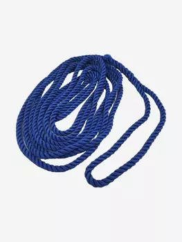 Канат крученый Петроканат ШВАРТОВЫЙ 10,0 мм, 1900 кг, 6 м, с огоном 30 см, синий, Синий