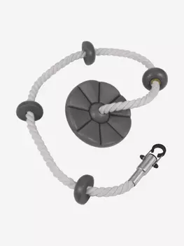 Канат с упорами и тарзанкой WestSport Серый, Серый