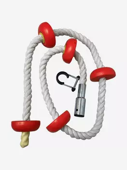 Канат со ступенями Sportlim Красный, Красный