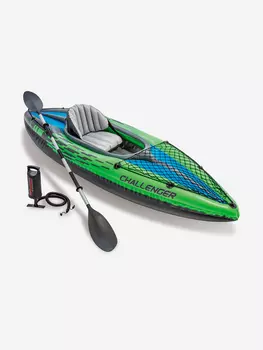 Каяк Intex 68305 CHALLENGER К1 274х76х33 см, Зеленый