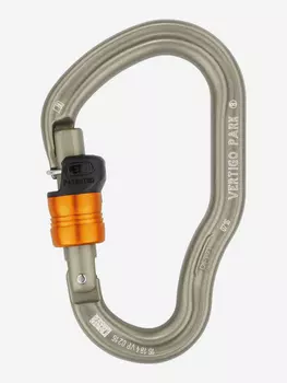 Карабин альпинистский Petzl VERTIGO WIRE-LOCK PARK, Бежевый