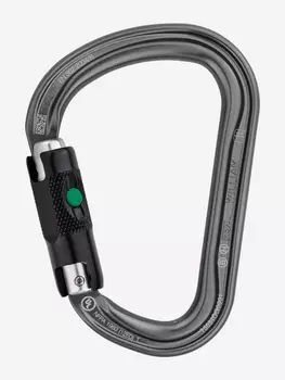 Карабин альпинистский Petzl William Ball-Lock, Серый