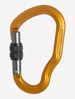 Карабин «Гусь» с резьбовой муфтой цвет желтый, Желтый