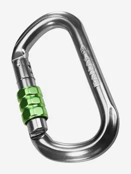 Карабин Kailas Oval Wire Screw Lock, Серый