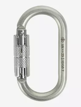 Карабин овал стальной автомат ver 0224, Серый