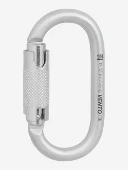 Карабин "Стальной Овал" с байонетной муфтой, Серебряный