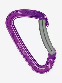 Карабин TRANGO без муфты кривая защелка Beam K Bt, Фиолетовый