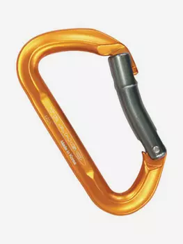 Карабин TRANGO без муфты кривая защелка MDK Bt, Желтый