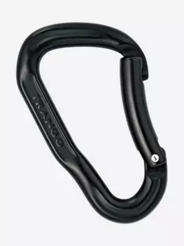 Карабин TRANGO без муфты кривая защёлка Toma Bt, Черный