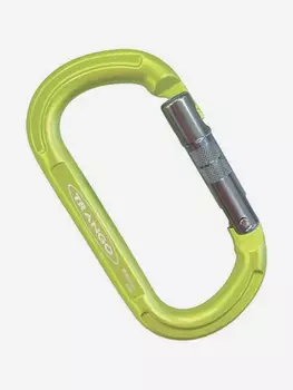 Карабин TRANGO овальный без муфты Oval K St, Зеленый