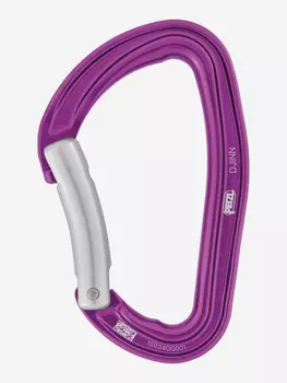 Карабин вспомогательный Petzl DJINN, фиолетовый, Фиолетовый