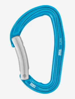 Карабин вспомогательный Petzl DJINN, голубой, Голубой
