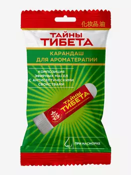 Карандаш для ароматерапии Тайны Тибета, Красный