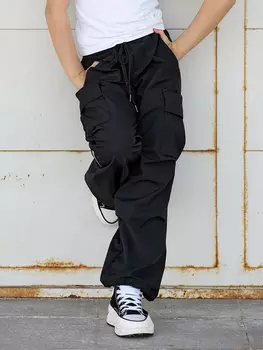 Карго для девочки batik Барни черный, Черный