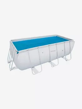 Каркасный бассейн Bestway Rectangular Power Steel Frame 56241/56456 (4.12х2.01х1.22 м), Серый