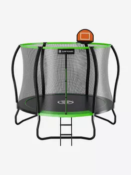Каркасный батут Jump Power 12 ft Pro Stable Point Green, Зеленый
