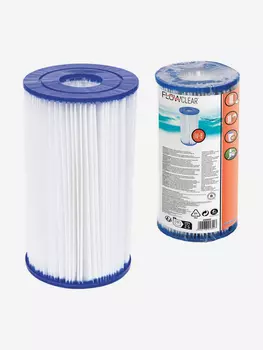 Картридж Bestway 58095 сменный тип IV для фильтр-насосов 58221, 5839, Белый