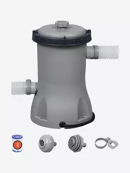 Картриджный фильтр-насос Bestway 58383, Серый