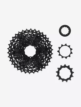 Кассета трансмиссии microSHIFT CS-H081 H-Series, Серебряный