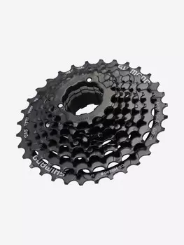Кассета велосипедная Shimano Tourney CS-HG200-8, 8 скоростей, Черный