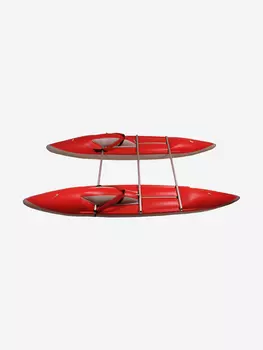 Катамаран Вольный Ветер Каскад-2, красный, Красный